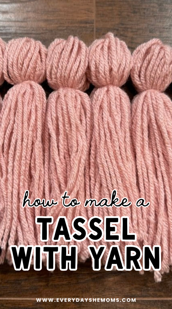 how to make a tassel with yarn